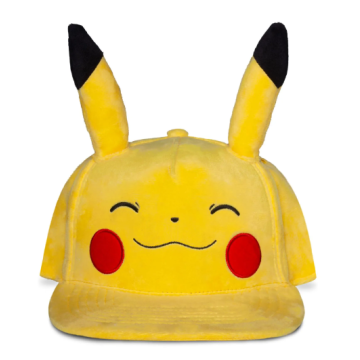 Pokémon - Pikachu Smiling Plush Snapback