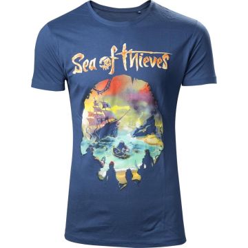 SEA OF THIEVES - LOGO MEN'S T-SHIRT SIZE 2XL