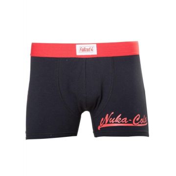 FALLOUT 4 - BLACK NUKA COLA BOXERSHORT SIZE Large