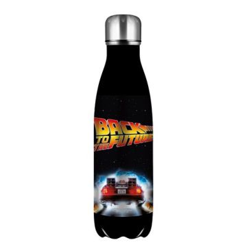 Back To The Future Metal Water Bottle