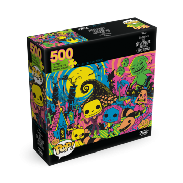 Pop! Puzzles - Disney The Nightmare Before Christmas - Blacklight  500 pieces