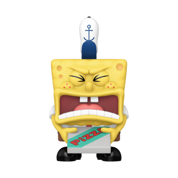 Television:#1667 SpongeBob SquarePants 25th- Spongebob with pizza
