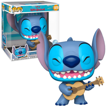 POP Jumbo: Disney - Stitch with ukulele EXCLUSIVE