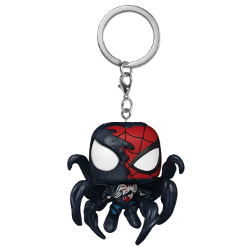 POP Keychain: Spider-Man 2 VideoGame- Advanced Suit 2.0 Symbiote Takeover