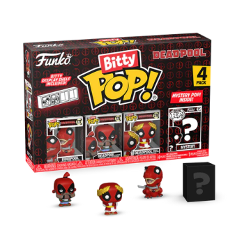 Bitty POP: Deadpool- Dinopool 4PK
