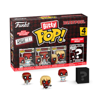 Bitty POP: Deadpool- Sleepover 4pk