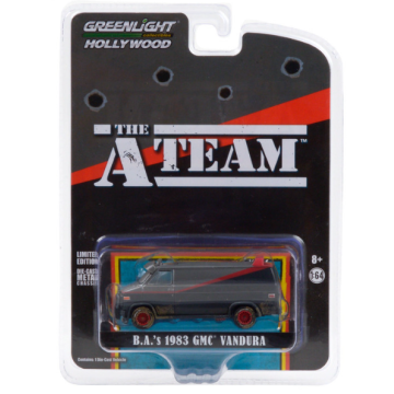 1:64 The A-Team (1983-87 TV Series) - 1983 GMC Vandura (Weathered Version) Solid Pac