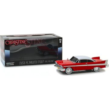 Christine (1983) - 1958 Plymouth Fury  (Evil Version with Blacked Out Windows)-1:24