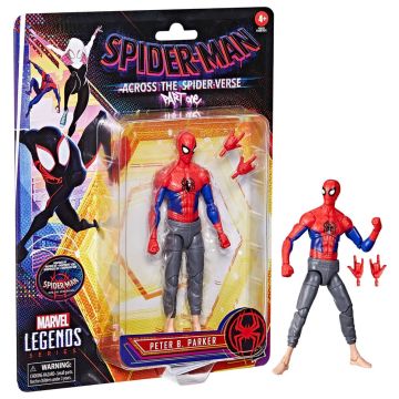 Spider-Man: Across the Spider-Verse Marvel Legends Action Figure Peter B. Parker 15 cm