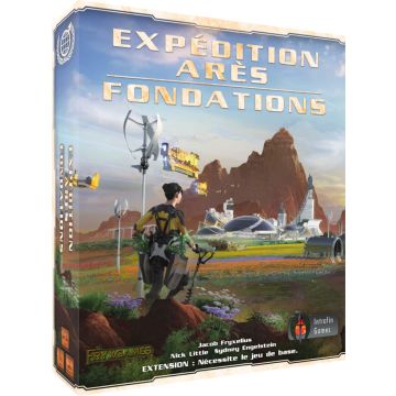 Terraforming Mars Expédition Ares Fondations extension VF