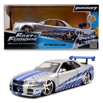 Fast & Furious 2002 Nissan Skyline 1:24