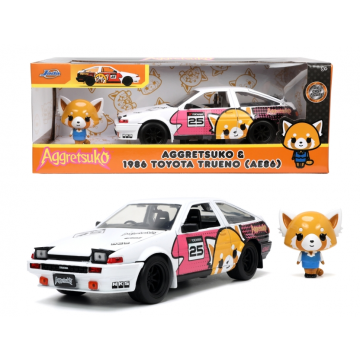 Aggretsuko 1986 Toyota Trueno AE86 1:24