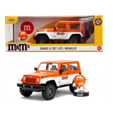 M&Ms Orange 2007 Jeep Wrangler 1:24