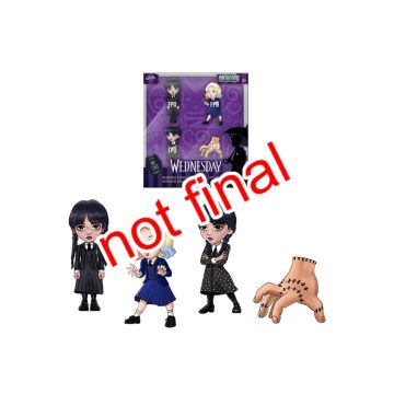 Wednesday 4-Pack Figures 2,5" Figures DIECAST