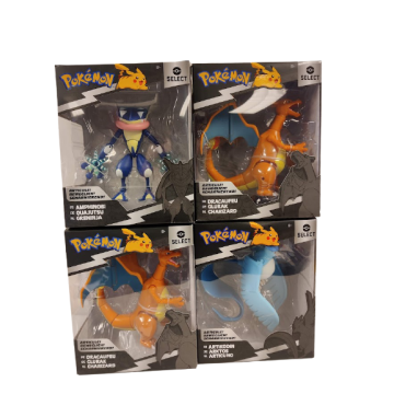 Pokémon SELECT 6" Articulated Figure Asst wave 1 (4)