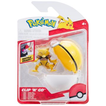 Pokémon - Clip'n Go  - ABRA & LEVEL BALL