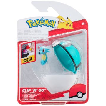 Pokémon - Clip'n Go  - HORSEA & NET BALL