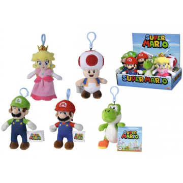 Super Mario Keychain Assortment 12,5cm (12 Pieces)