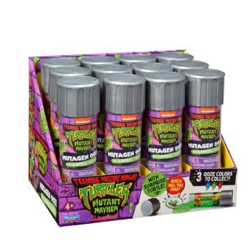 TMNT Movie Mutant Mayham BASIC OOZE CANNISTER ASST. (12)