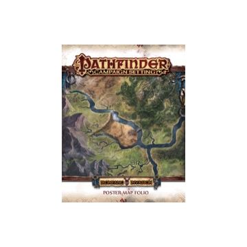 Pathfinder Campaign Setting: Ironfang Invasion poster map folio