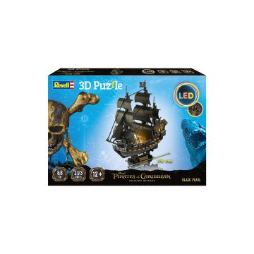 3D -Puzzle - Pirates of the Caribbean -Black Pearl - LED Edition 68 cm