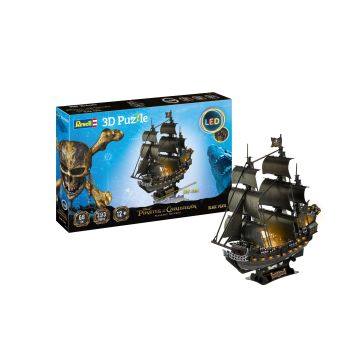 3D -Puzzle - Pirates of the Caribbean -Black Pearl - LED Edition 68 cm - 293 Pieces