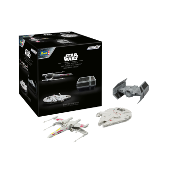 Advent Calendar Star Wars ( X-wing Fighter-  Millennium Falcon -TIE Fighter)
