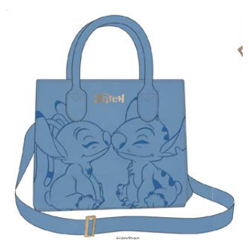 Stitch Blue Handbag