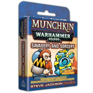Munchkin Warhammer 40000 Savagery and Sorcery