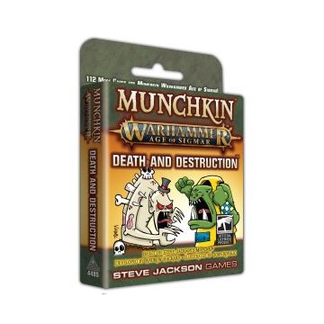 Munchkin Warhammer Age of Sigmar: Death and Destruction cardgame