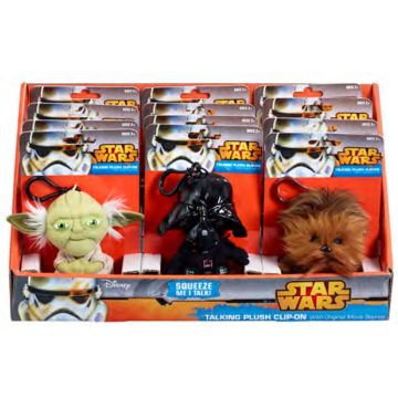 Star Wars - Keychain Mini Talking Plush - 10cm Assortment (12)