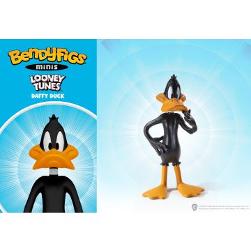 Looney Tunes - Mini Bendyfigs™ –Daffy Duck 11 Cm