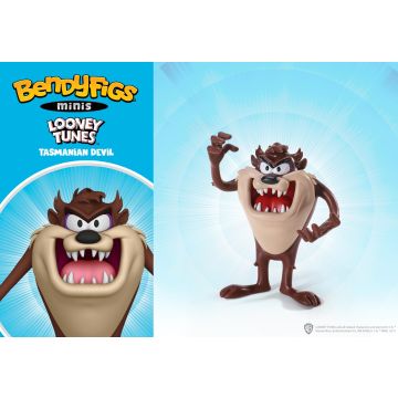 Looney Tunes - Mini Bendyfigs™ –Tasmanian Devil 9 Cm