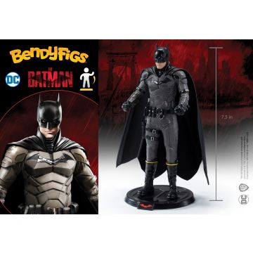 DC - Batman -The Batman (Movie) 19,5 Cm Bendyfig