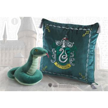 Harry Potter -Slytherin™ House Mascot Plush + Pillow 34 Cm