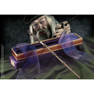 Harry Potter - Dumbledore Wand with Ollivanders Wand Box Replica 40 Cm