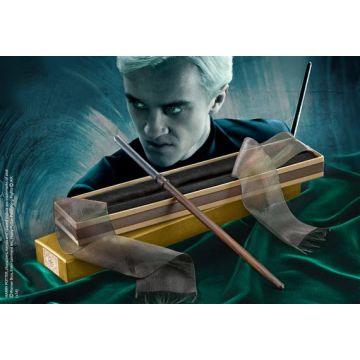 Harry Potter - Draco Malfoy Wand with Ollivanders Wand Box Replica 34 Cm