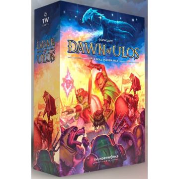 Dawn of Ulos, a roll player tale - board game