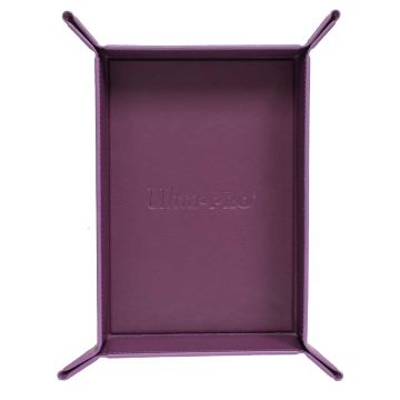 Vivid Magnetic Foldable Dice Tray Midnight Plum