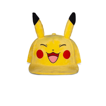 Pokémon - Happy Pikachu Plush Snapback (Limited Edition)