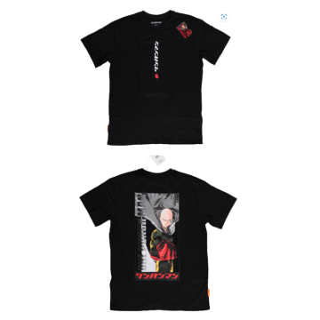 One Punch Man - Front + Back Short Sleeved T-shirt