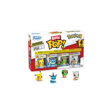 Bitty POP: Pokemon- Pikachu 4PK