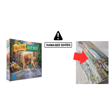 Bark Avenue Board game DAMAGED